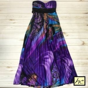 Xtraordinary strapless dress.  Size S.